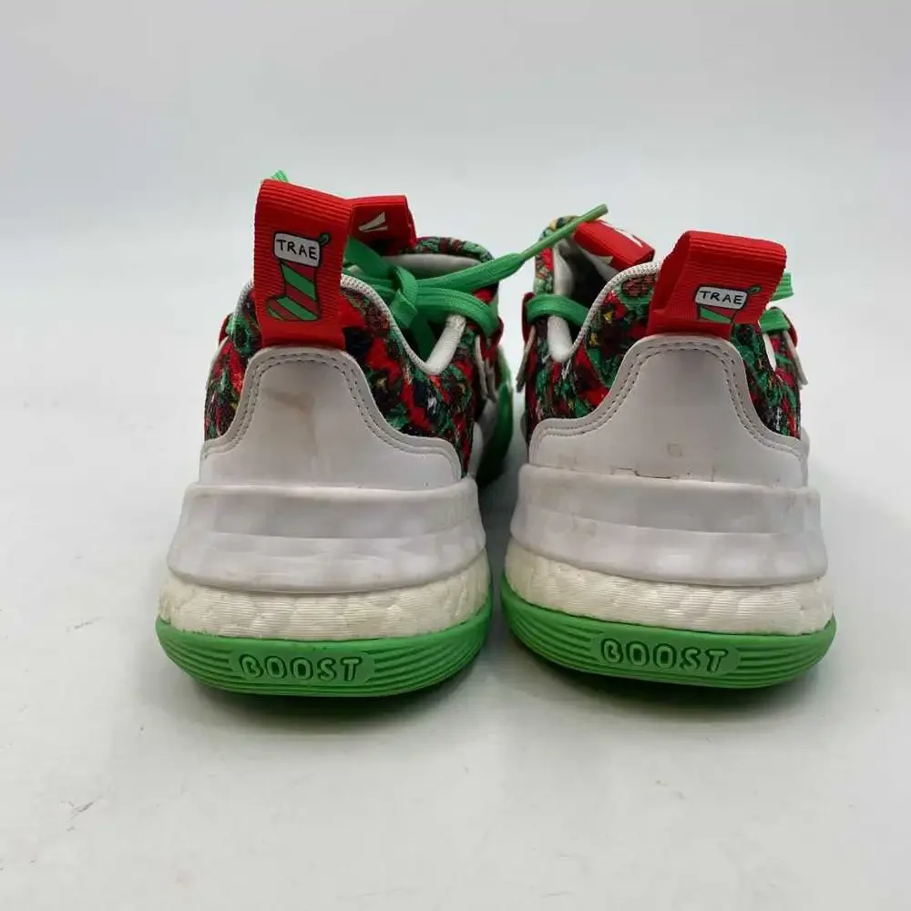 Adidas Red Synthetic Classic Sneakers | Men's Size 7